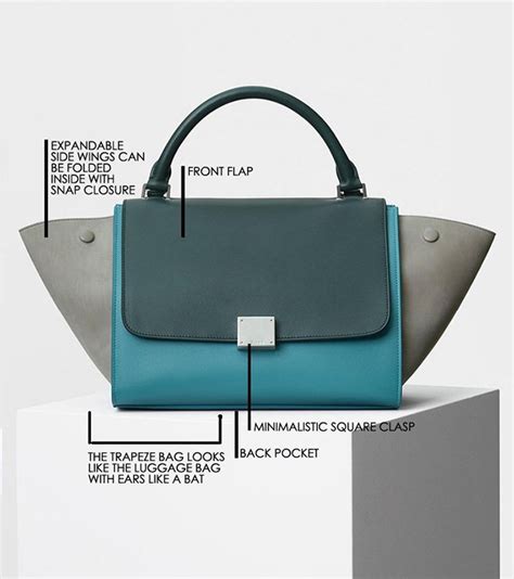 celine trapeze bag size comparison
